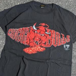 Rare Vtg Changes - Single Stitched 1997 Chicago Bulls Nba T Shirt